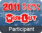2011 SEM Wish List Participant Badge