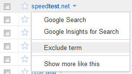 Exclude Term Option from the AdWords Keyword Tool
